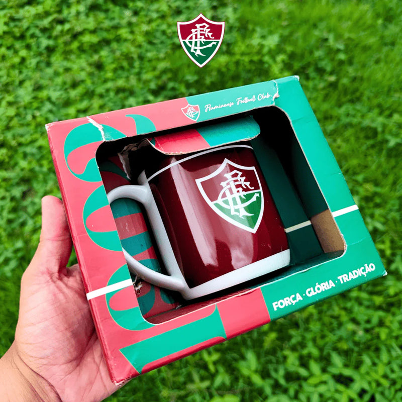 Quadro de Medalhas Fluzão Multicampeão 2023 Libertadores e Carioca Moldura de Madeira 33x33cm + *BRINDE 1x Caneca* - EDIÇÃO LIMITADA